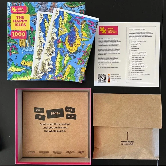 Magic Puzzle Company: The Happy Isles 1000-Piece Jigsaw Puzzle (Series 1) - Picture 3 of 4